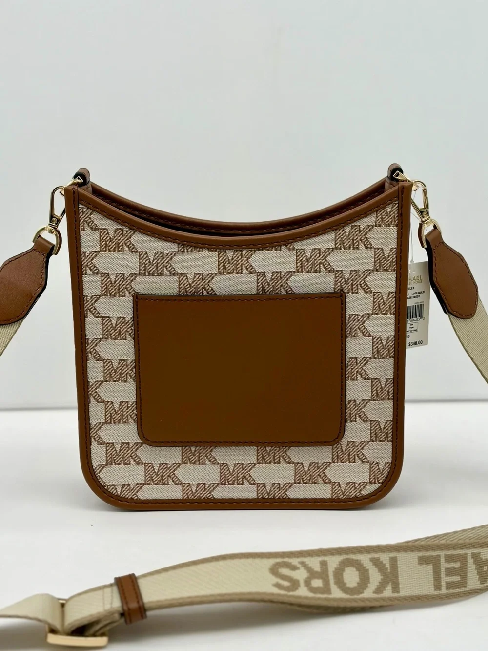 Michael Kors Briley Small Logo Messenger Crossbody Bag